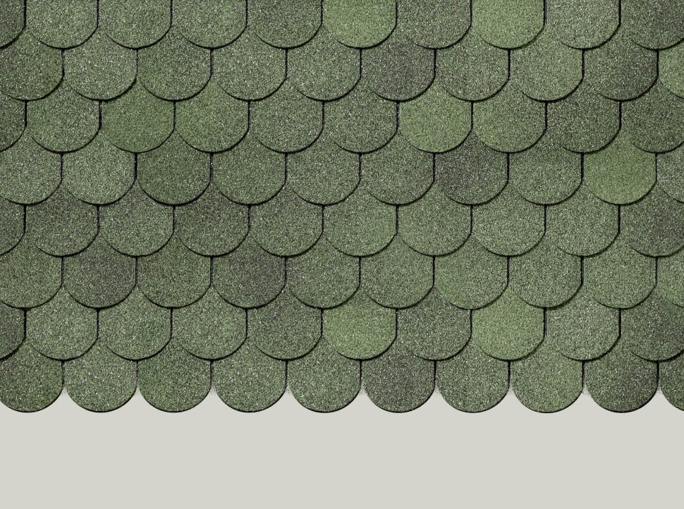 Мягкая кровля Docke Купол Зеленый