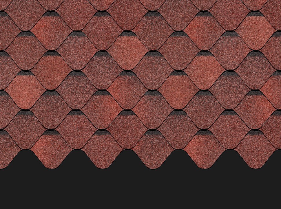 Мягкая кровля Docke Ницца Клубника