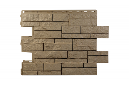 Фасадная панель Шотландия, Бежевый, 800х590мм