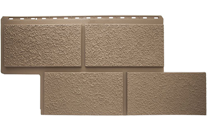 Фасадная панель Неаполь, Бежевый, 1260х450мм