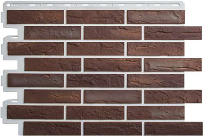 Фасадная панель Альта-Профиль Кирпич Рижский, 01, 800х590мм