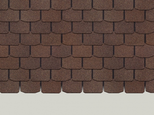 Мягкая кровля Docke Сланец Коричневый