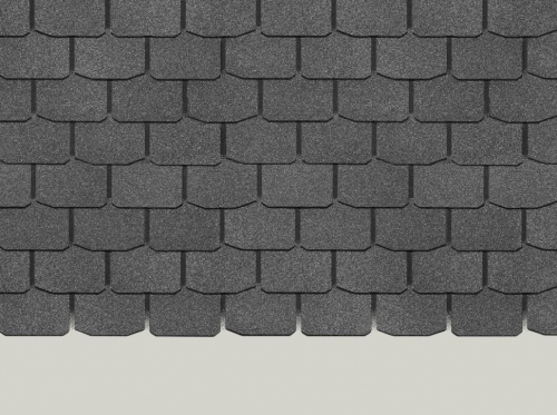 Мягкая кровля Docke Сланец Серый