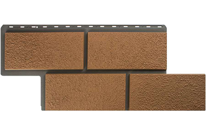 Панель Камень Неаполитанский, Персиковый, 1260х450мм