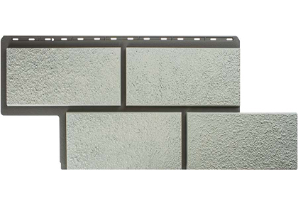 Панель Камень Неаполитанский, Белый, 1260х450мм