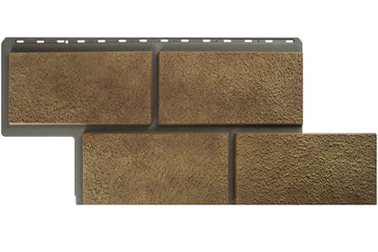 Фасадная панель Камень Неаполитанский, Бежевый, 1260х450мм