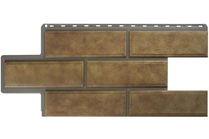 Фасадная панель Камень Венецианский, Бежевый, 1260х450мм