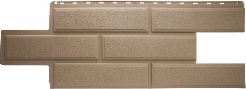 Фасадная панель Венеция, Бежевый, 1260х450мм