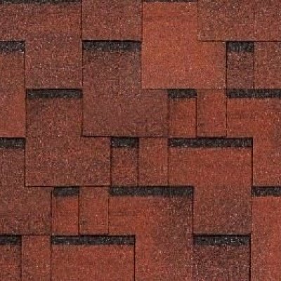 Черепица Тегола Top Shingle Футуро Красный