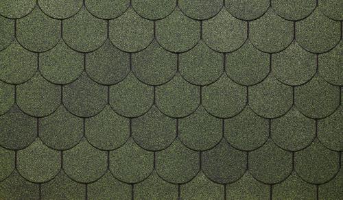Мягкая кровля Docke Кольчуга Зеленый 