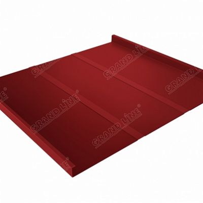 Кровля Grand Line Фальц двойной стоячий RAL 3003
