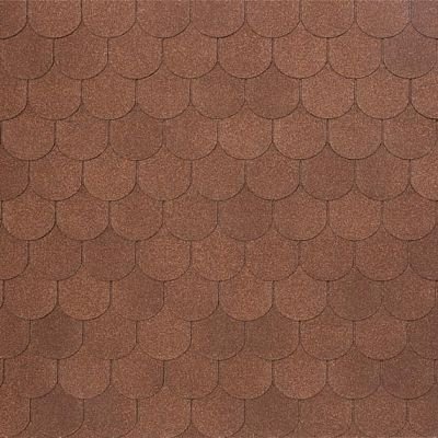 Черепица Тегола NOBIL TILE Верона Коричневый