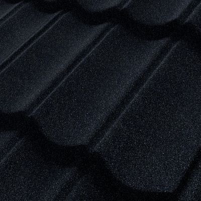 Черепица композитная Decra Classic Черный уголь.