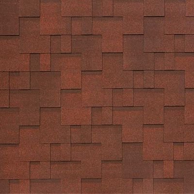 Черепица Тегола NOBIL TILE Акцент Темно-красный