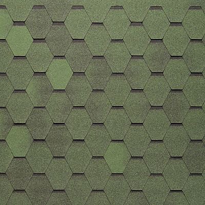 Черепица Тегола Нордлэнд Нордик Зеленый с отливом