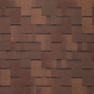 Черепица Тегола Нордлэнд Альпин Коричневый с отливом