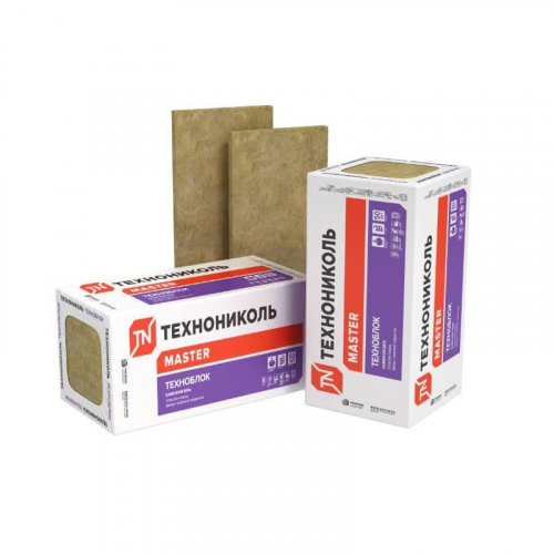 Плита минераловатная ТЕХНОНИКОЛЬ Техноблок Стандарт 1200х600х50 мм 12 шт