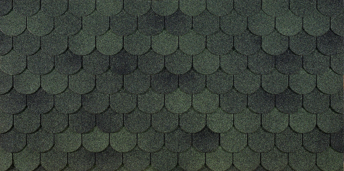 Мягкая кровля Docke Капля Зеленый