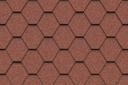 Мягкая кровля Икопал Плано Натур Кирпично-красный