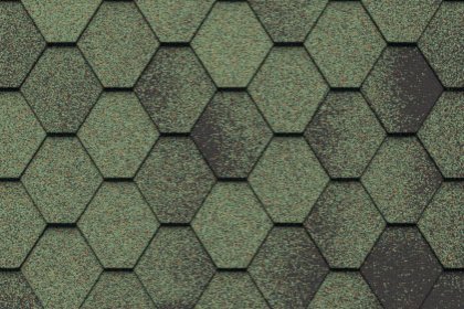 Мягкая кровля Икопал Плано Антик Зеленый лес