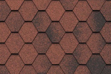 Мягкая кровля Икопал Плано Антик Кирпично-красный