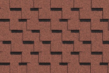 Мягкая кровля Икопал Плано Кларо Кирпично-красный