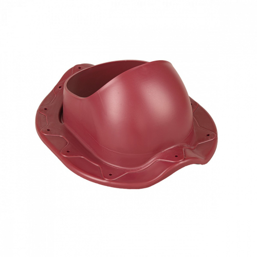 Проходной элемент ND для металлочерепицы Monterrey малиновый