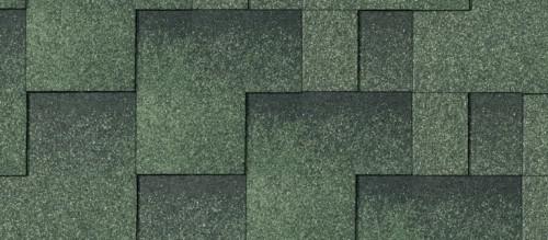 Гибкая черепица IKO Skyline Forest Green Ultra