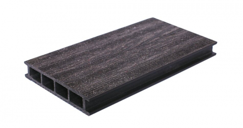 ТЕРРАСНАЯ ДОСКА DOS EXCLUSIVE ТЕМНЫЙ ШОКОЛАД, ТИСНЕНИЕ ПОД ДЕРЕВО