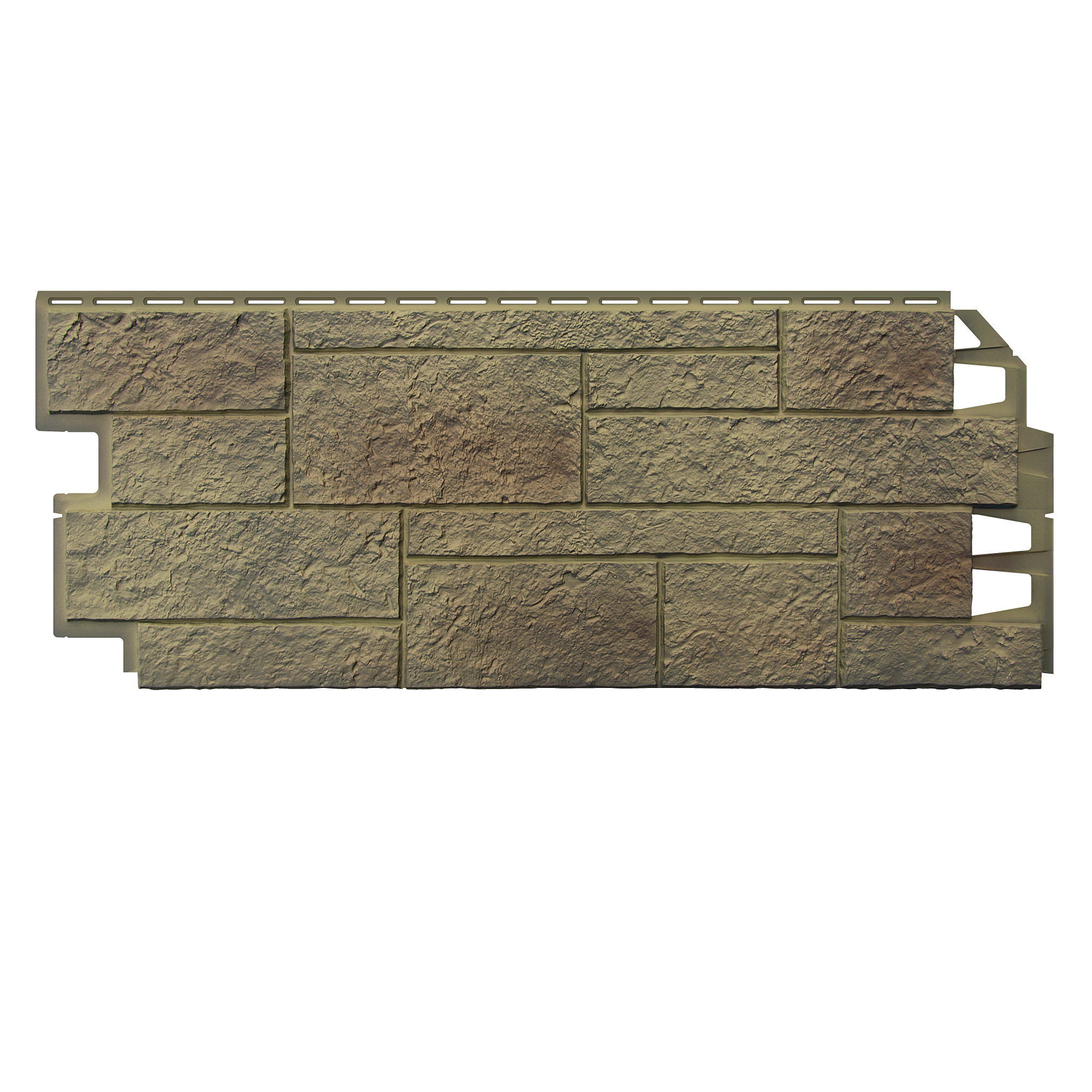 Фасадная панель Solid Sandstone (Песчаник) LIGHT BROWN - Светло-коричневый