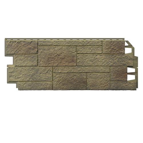 Фасадная панель Solid Sandstone (Песчаник) LIGHT BROWN - Светло-коричневый
