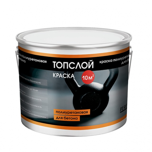Краска полиуретан Perfekta Топслой Краска серый 3кг