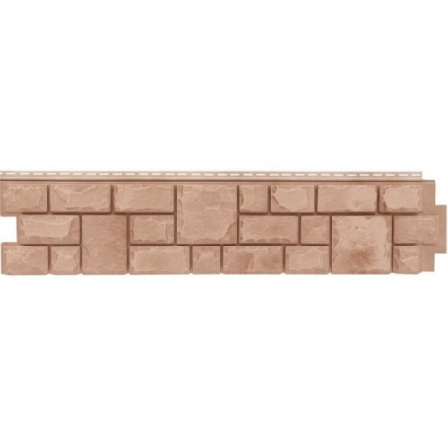 Сайдинг виниловый Я- фасад (Grand Line) Екатерининский камень Янтарь 1322*294мм