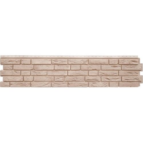 Сайдинг виниловый Я- фасад (Grand Line) Демидовский кирпич Янтарь 1475*306мм