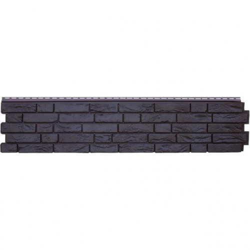 Сайдинг виниловый Я- фасад (Grand Line) Демидовский кирпич Уголь 1475*306мм