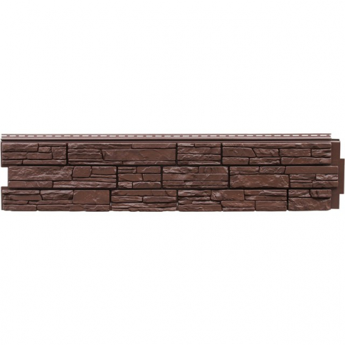 Сайдинг виниловый Я- фасад (Grand Line) Крымский сланец Арабика 1487*306мм