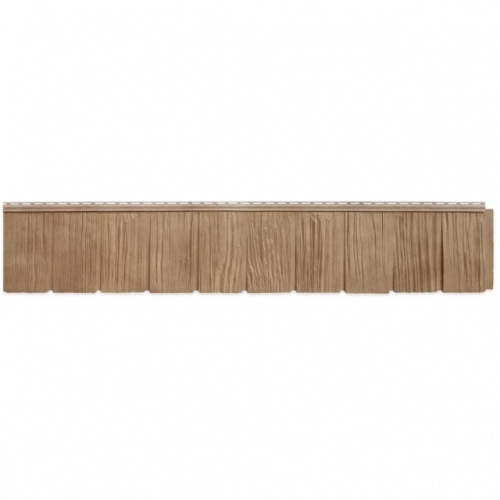 Сайдинг виниловый Я- фасад (Grand Line) Сибирская дранка Янтарь 1631*257мм