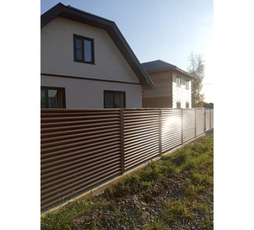 Забор жалюзи «Royal», полиэстер односторонний 0,5мм