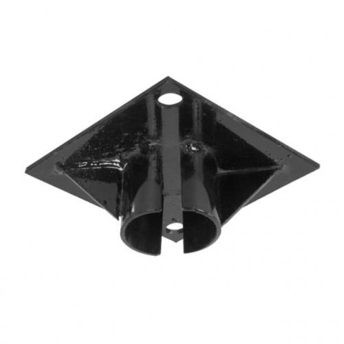 Оголовок d57 3мм Грунт Черный