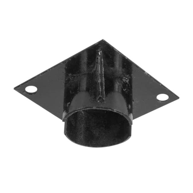 Оголовок d76 3мм Грунт Черный