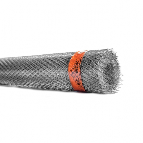 Сетка штукатурная ЦПВС Штрек сталь неоцинкованная 30х30х 0,7мм 1.00х 20.0м рулон ТУ