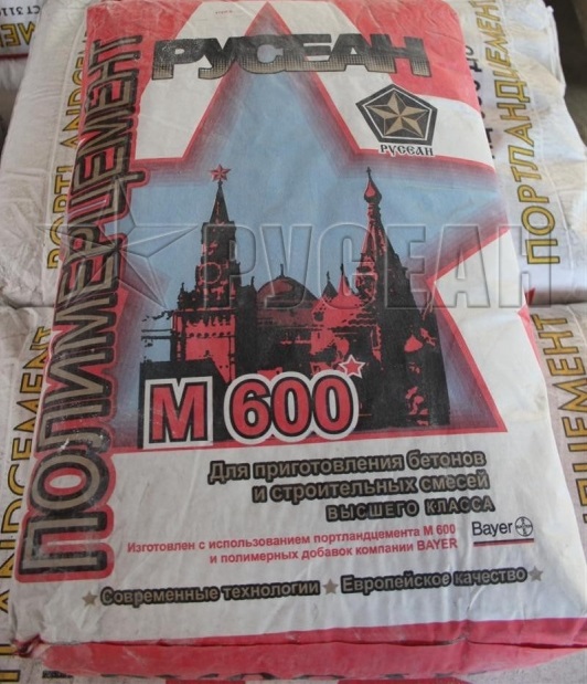 Цемент Русеан портландцемент белый М600 29кг
