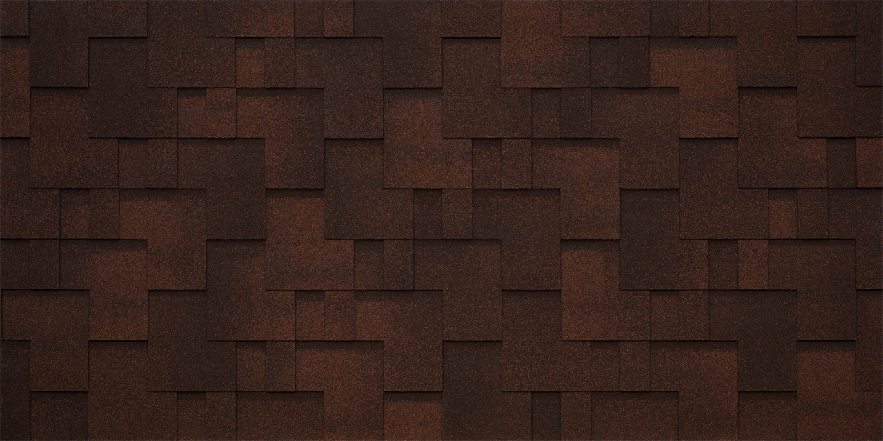 Гибкая черепица Tegola Business Lazio Marrone 230