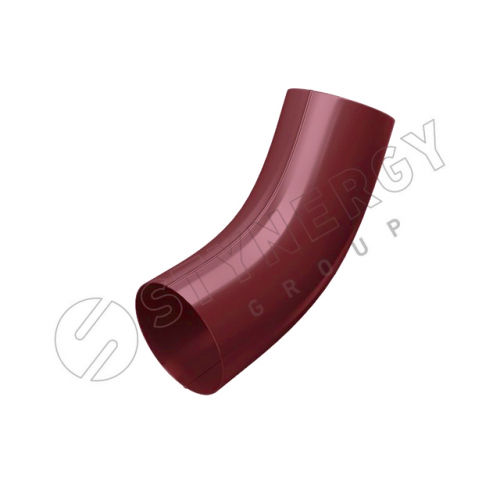Колено трубы Stynergy 90мм Полиэстер RAL 3005 (вишневый)
