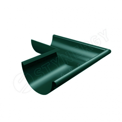 Угол 90 гр. внешний Stynergy 125мм Полиэстер RAL 6005 (зеленый)