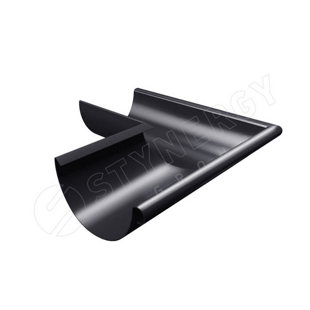 Угол 90 гр. внешний Stynergy 125мм Полиэстер RAL 7024 (серый)