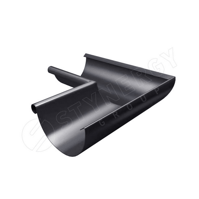 Угол 90 гр. внутренний Stynergy 125мм Полиэстер RAL 7024 (серый)