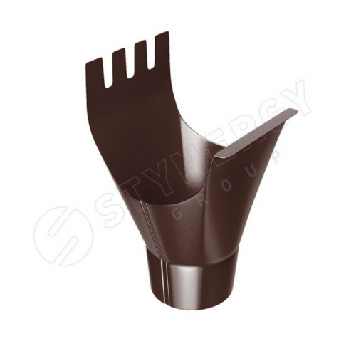 Воронка желоба Stynergy 125мм Полиэстер RAL 8017 (коричневый)
