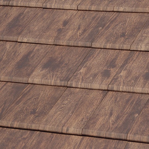 Керамическая черепица Borja TECH Flat 10, Toronto Oak, Tejas Borja