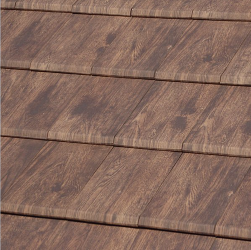 Керамическая черепица Borja TECH Flat 10, Toronto Oak, Tejas Borja